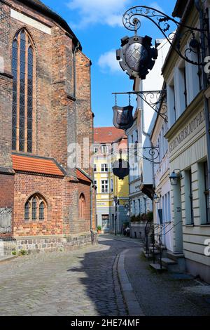 Nikolaikirche, Nikolaiviertel, Berlin, Deutschland Stockfoto