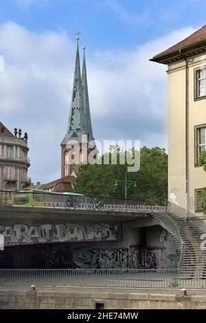 Nikolaikirche, Nikolaiviertel, Berlin, Deutschland Stockfoto