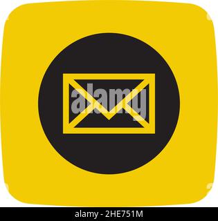 Symbolvektor für das Logo des Nachrichtensenders Stock Vektor