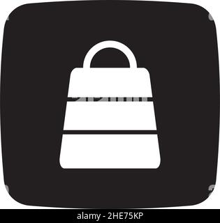 Online-Shopping App Anwendung Vektor Logo Design Stock Vektor
