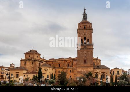 Kathedrale der Menschwerdung von Guadix, Granada. Stockfoto