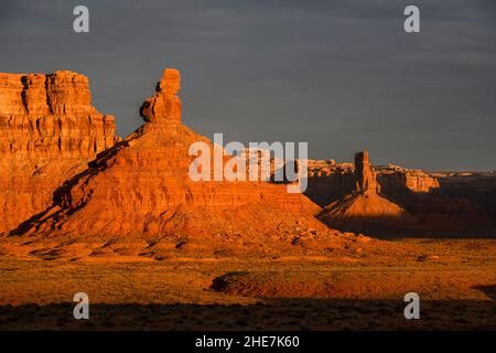 Valley of the Gods, Utah. Stockfoto