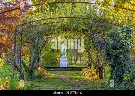 Schacky Park in Diessen am Ammersee, Bayern, Deutschland Stockfoto