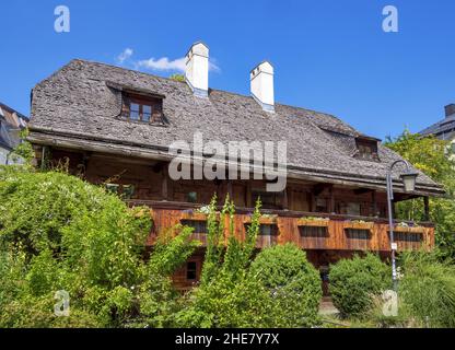 Historisches altes Hostel, Preysingstraße, München, Bayern, Deutschland Stockfoto