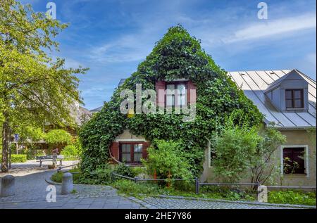 Ueblacker-Häusl, historisches Hostelgebäude, München, Bayern, Deutschland Stockfoto