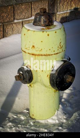 Hydrant Calgary Alberta Stockfoto