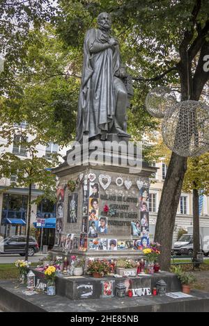 Michael Jackson Memorial, Promenadeplatz, München, Bayern, Deutschland Stockfoto