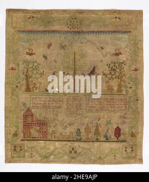 Sampler (Italien), Anfang 19th. Jahrhundert Stockfoto