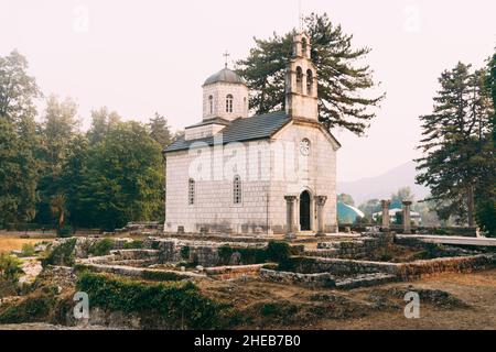 Kirche der Geburt der Jungfrau in Cetinje. Montenegro Stockfoto