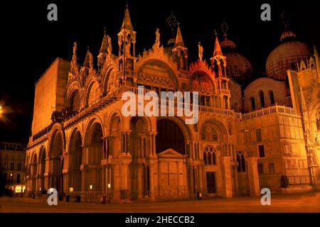 Nocturnes der Stadt Venedig Stockfoto