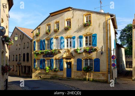 Frankreich, Mosel, Rodemack, gekennzeichnet Les Plus Beaux Dörfer de France (The Most schöne Dörfer von Frankreich) Stockfoto