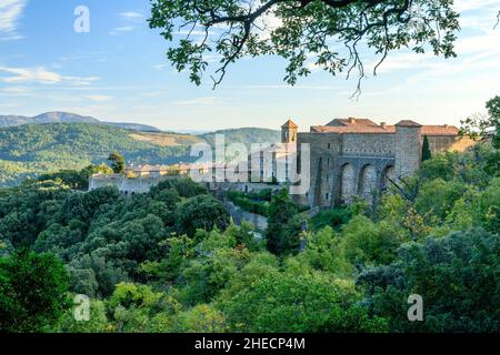 Frankreich, Var, Massif des Maures, Collobrieres, Kloster Notre Dame de Clemence de La Verne oder Chartreuse de la Verne // Frankreich, Var (83), Massif des M Stockfoto