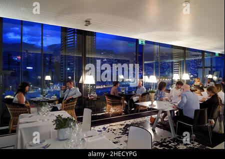 Portugal, Madeira Island, Funchal, Design Center Nini Andrade Silva Restaurant Stockfoto