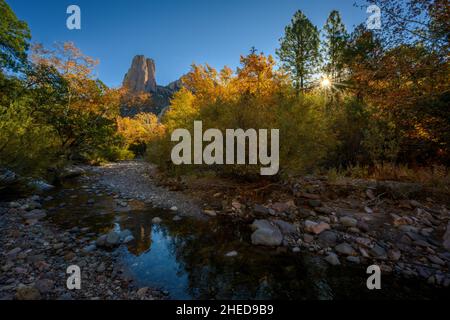 Cave Creek in den Chiricahua Mountains von Arizona. Stockfoto