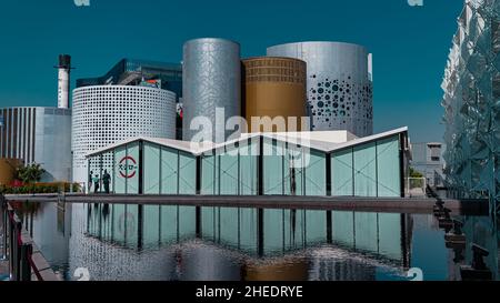 Japanischer Pavillon auf Expo2020 Stockfoto