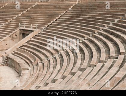 Das Olympia-Stadion, Athen, Griechenland Stockfoto