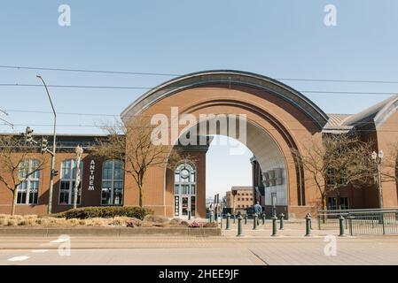 Tacoma, Washington, USA. März 2021. University of Washington Tacoma Stockfoto
