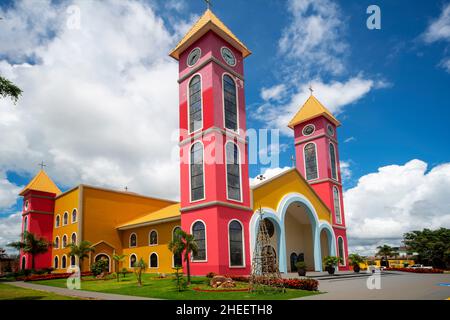 Himmelskirche in der Stadt Chapadão do Céu, Goiás, Brasilien Stockfoto