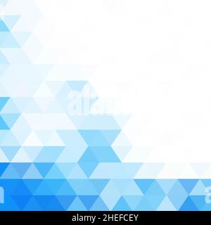 Abstrakter Dreieck-Hintergrund. Abstrakte Vektordarstellung. Stockfoto