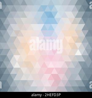vektorhintergrund aus Polygonen, abstrakter Hintergrund, Tapete Stockfoto