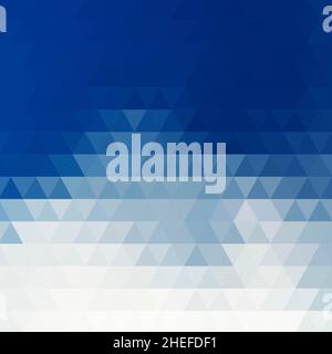 Abstrakt-geometrischen Hintergrund blaues Dreieck, Vektor-Illustration Stockfoto