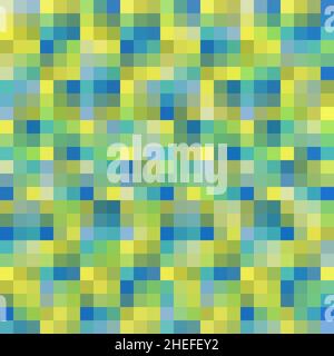 Quadratischer, farbenfroher geometrischer Hintergrund. Moderne Illustration. Stockfoto