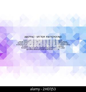 Vektor abstrakt 3D hexagonal. Hintergrund mit Sechskant-Element Stockfoto