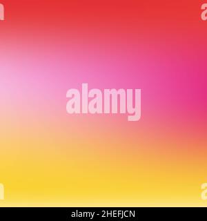 Roter und gelber Verlauf. Abstraktes Vektormuster Stockfoto