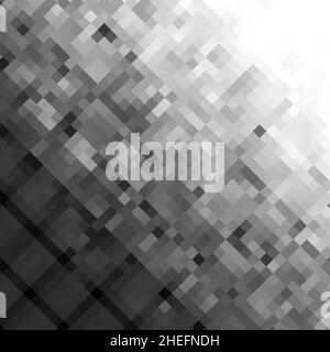 Schwarzer und grauer Vektorhintergrund. Polygonaler Stil Stockfoto