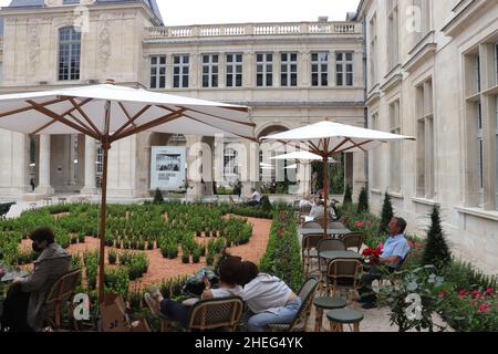 Musee Carnavalet in Le Marais, Paris, Frankreich Stockfoto