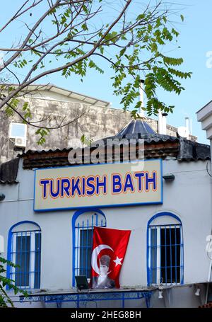 Sultanahmet Hamam aus dem 18th. Jahrhundert in Istanbul, Türkei. Stockfoto