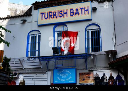 Sultanahmet Hamam aus dem 18th. Jahrhundert in Istanbul, Türkei. Stockfoto