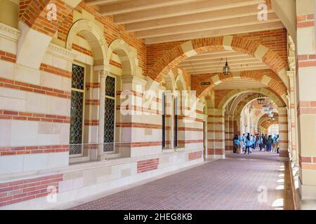 Los Angeles, 15 2016. MAI - Tag der Halle von Royce Hall Stockfoto