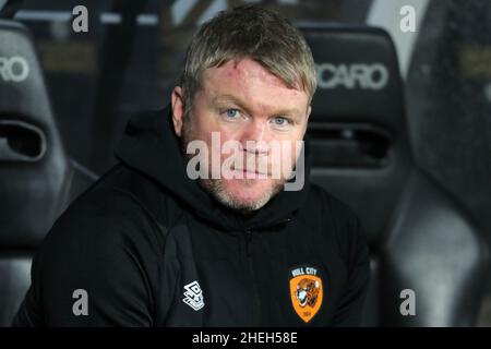 GRANT MCCANN, HULL CITY FC MANAGER, 2022 Stockfoto