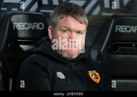 GRANT MCCANN, HULL CITY FC MANAGER, 2022 Stockfoto