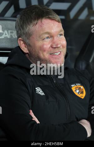 GRANT MCCANN, HULL CITY FC MANAGER, 2022 Stockfoto