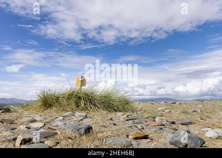 Cumulus Wolken über Clew Bay an der Westküste der Grafschaft Mayo in Irland Stockfoto