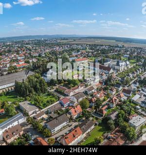 Altötting ist ein landesweit bekannter Wallfahrtsort in der Tourismusregion Inn-Salzach. Stockfoto