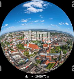 Altötting ist ein landesweit bekannter Wallfahrtsort in der Tourismusregion Inn-Salzach. Stockfoto
