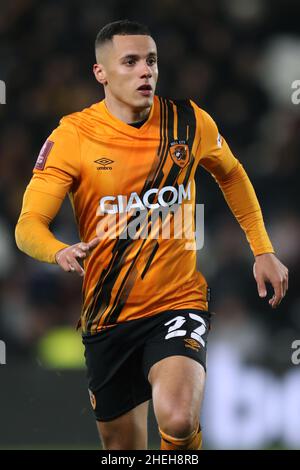 TYLER SMITH, HULL CITY FC, 2022 Stockfoto