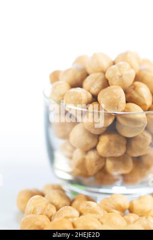 Italien, Piemont, Tonda Gentile Delle Langhe Haselnuss Stockfoto