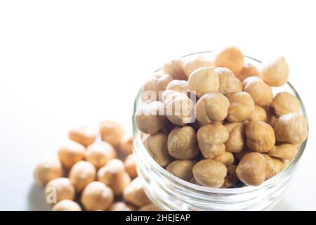 Italien, Piemont, Tonda Gentile Delle Langhe Haselnuss Stockfoto