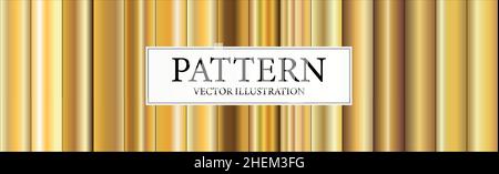 Set von 16 Stück Gold Hintergründe - Vektor-Illustration Stock Vektor