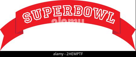 Super Bowl-Band Stock Vektor