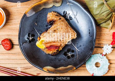 Dragon Boat Festival Reisknödel Stockfoto