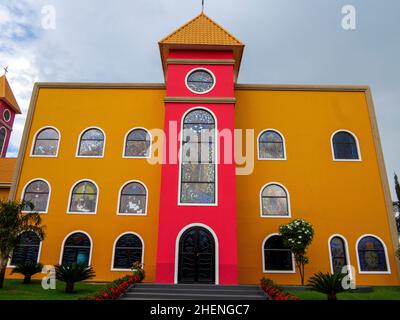 Himmelskirche in der Stadt Chapadão do Céu, Goiás, Brasilien Stockfoto