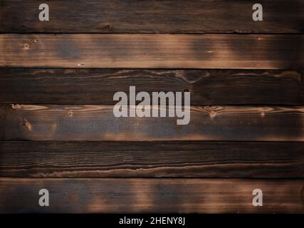 Holzhintergrund aus verschiedenen Paneele. Horizontal. Stockfoto