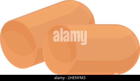 Medizinische Ohrstöpsel Symbol Cartoon-Vektor. Gehörschutz. Gehörschutz Stock Vektor