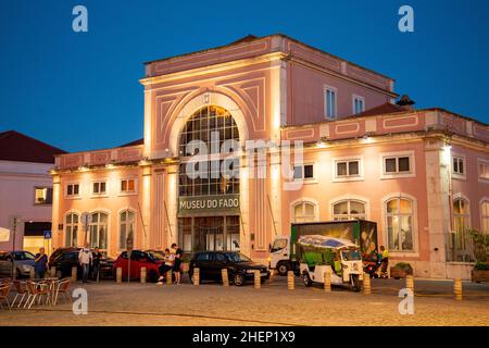 Das Fado-Museum in Alfama in der Stadt Lissabon in Portugal. Portugal, Lissabon, Oktober 2021 Stockfoto