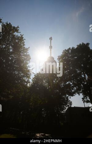 Der Euromast Tower im Stadtzentrum von Rotterdam Stockfoto